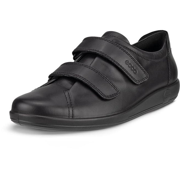 ECCO Soft 2.0 2 Strap Black